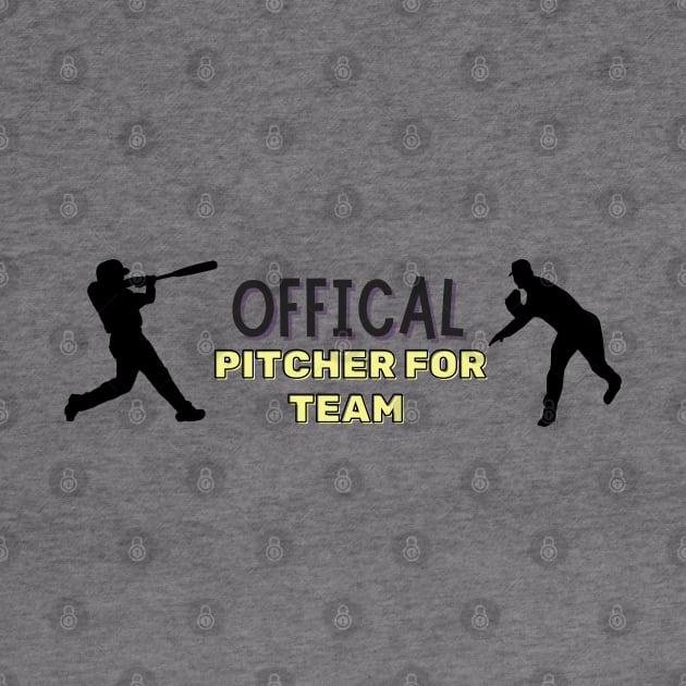 Official Pitcher For Team by Ranawat Shop